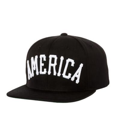 Black Scale Mens The Blvck America Snapback Baseball Cap - One Size