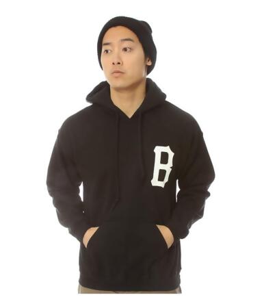 Black Scale Mens The B Logo Pullover Hoodie Sweatshirt - S