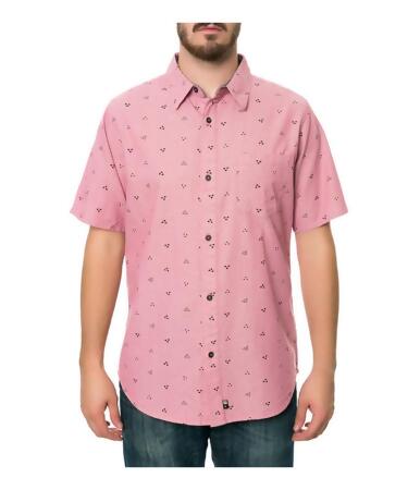Fourstar Clothing Mens The Astro Ss Button Up Shirt - S