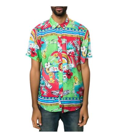 Mishka Mens The Cycotropic Button Up Shirt - S