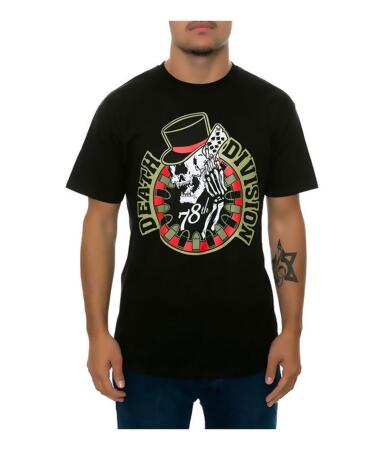 Mishka Mens The Death Division Graphic T-Shirt - L