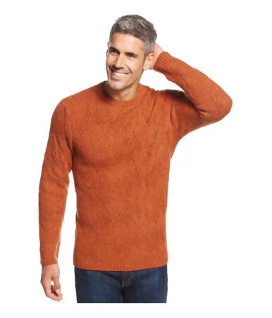 Tasso Elba Mens Wool-Blend Textured Pullover Sweater - XL