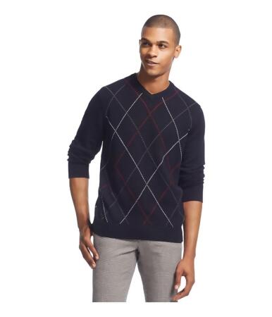 Geoffrey Beene Mens Harlequin Pullover Sweater - 3XLT