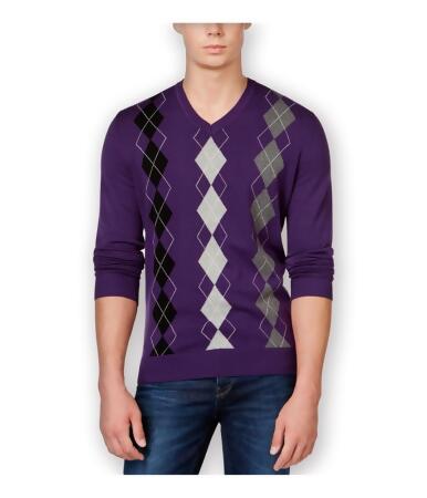 Club Room Mens Argyle Pullover Sweater - 2XLT