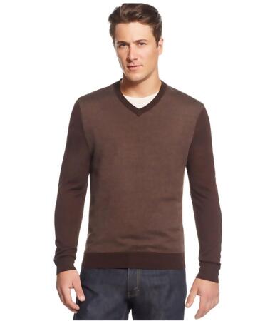 Club Room Mens Merino Wool Herringbone Pullover Sweater - 2XLT