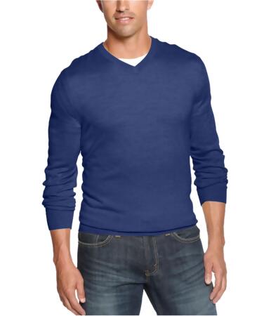 Club Room Mens Merino-Wool V-Neck Pullover Sweater - 4XLT