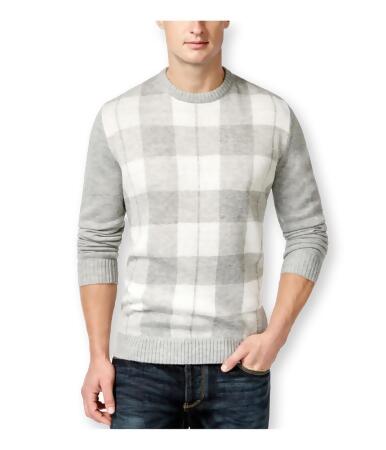 Club Room Mens Buffalo Plaid Pullover Sweater - S