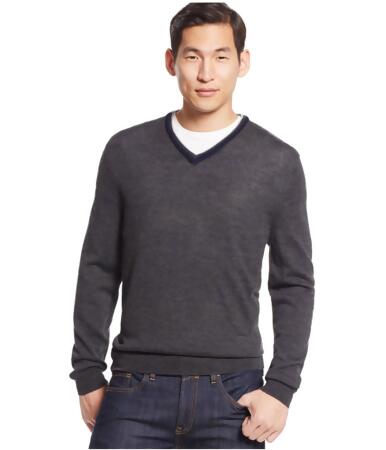 Club Room Mens Merino V-Neck Pullover Sweater - 4XLT