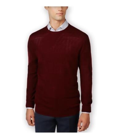 Ryan Seacrest Distinction Mens Rugby Stripe Crew Pullover Sweater - L