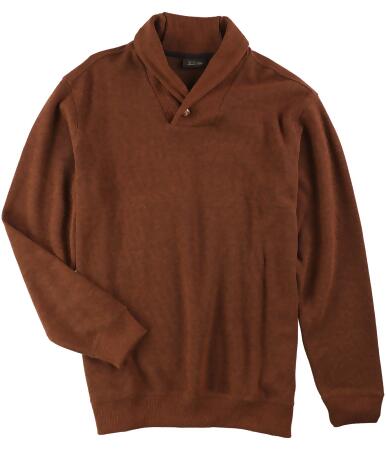 Tasso Elba Mens French-Ribbed Shawl Sweater - XLT