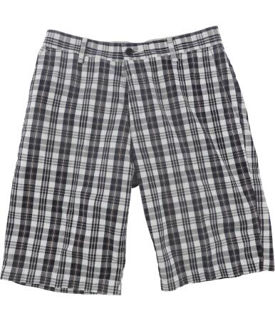 Dockers Mens Nightwatch Plaid Casual Bermuda Shorts - 32