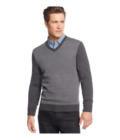 Club Room Mens Merino Wool Herringbone Pullover Sweater - Big 4X