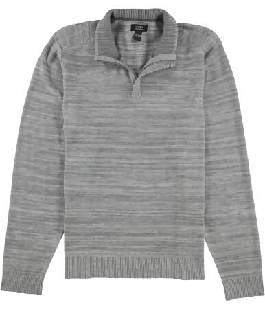 Alfani Mens Solid Quarter-Zip Pullover Sweater - XL