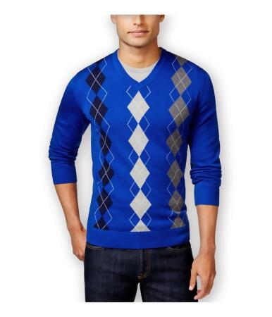 Club Room Mens Argyle Pullover Sweater - Big 2X