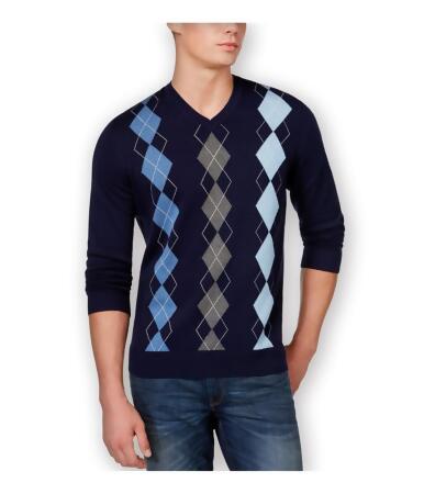 Club Room Mens Argyle Pullover Sweater - LT