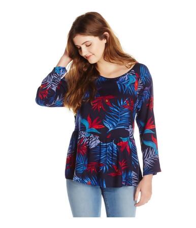 Roxy Womens Landslide Peasant Blouse - M