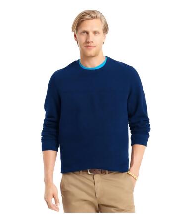 Izod Mens Sueded Fleece Pullover Sweater - S