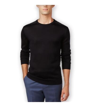 Ryan Seacrest Distinction Mens Plaid Crew Pullover Sweater - L