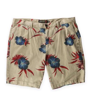 Quiksilver Mens Krandy Flower Casual Chino Shorts - 36