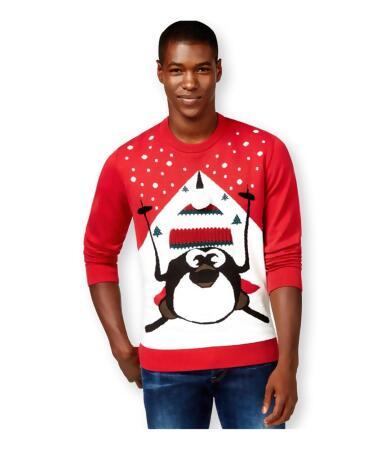 American Rag Mens Penguin Ski Pullover Sweater - M