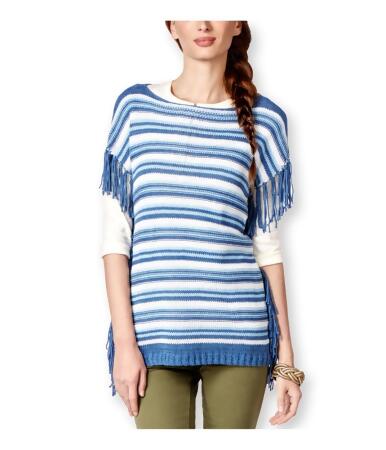 American Living Womens Striped Boat-Neck Pullover Sweater - 2XL