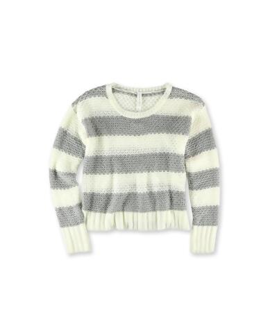 Aeropostale Womens Striped Loose Knit Sweater - L