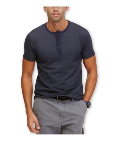 Nautica Mens Slim Fit Henley Shirt - S