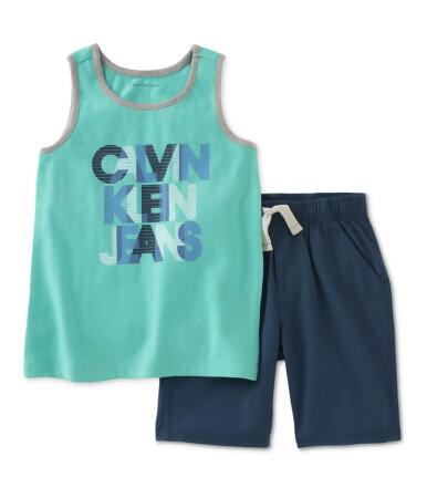 Calvin Klein Boys Logo 2-Piece Tank Top Set - 4