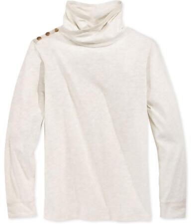 American Rag Mens Funnel-Neck Embellished T-Shirt - M