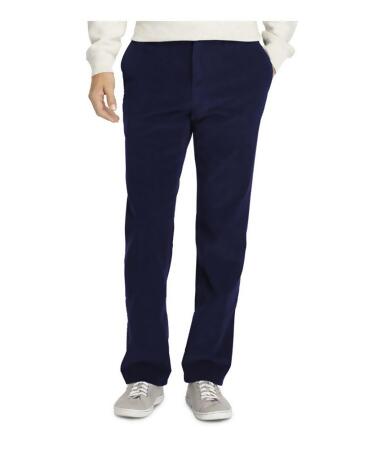 Izod Mens Weekend Straight Fit Casual Trousers - 30