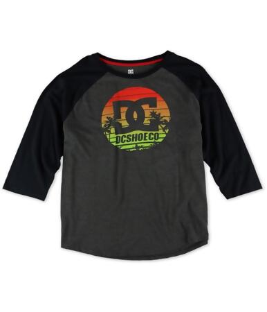 Dc Mens Logo Sunset Graphic T-Shirt - XL