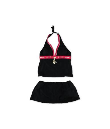 Eco Swim Womens Tassel Skirt 2 Piece Tankini - 6