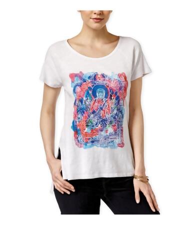 Lucky Brand Womens Buddha Graphic T-Shirt - S