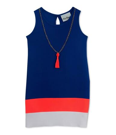 Rare Editions Girls Multicolor Necklace Sundress - 5