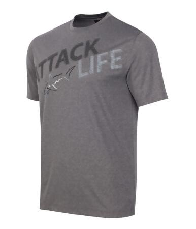 Greg Norman Mens Attack Life Graphic T-Shirt - S
