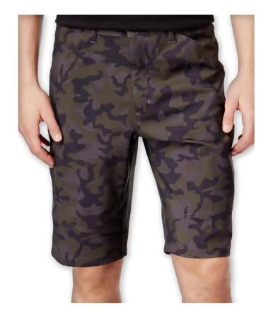 Hawke Co. Mens Flat-Front Tech Casual Cargo Shorts - 36