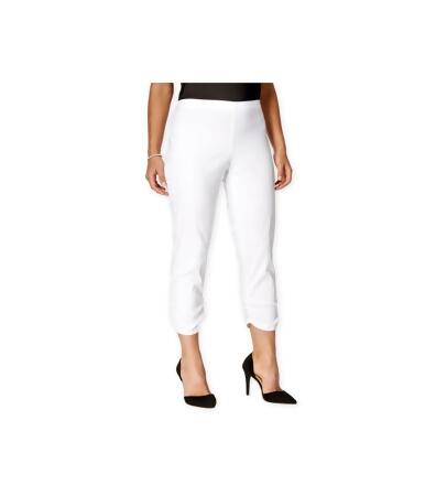 Style Co. Womens Ruched Cropped Skinny Casual Trousers - 2XL