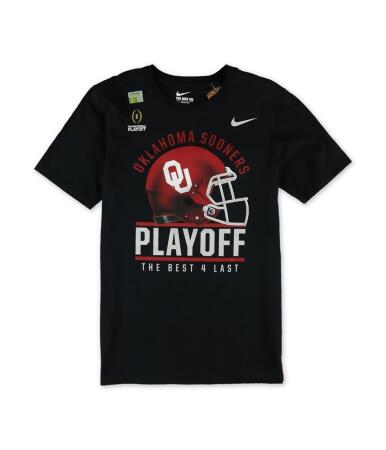 Nike Mens Oklahoma State Playoff Helmet Graphic T-Shirt - S