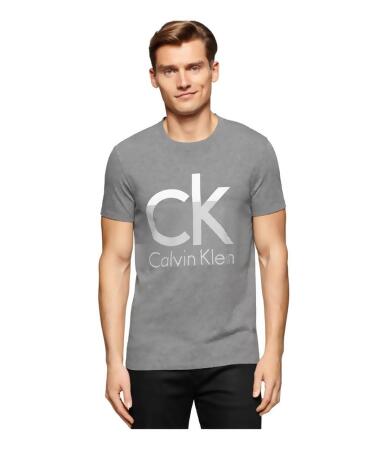 Calvin Klein Mens Ck Logo Graphic T-Shirt - 2XL