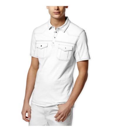 I-n-c Mens Stenta 2-Pocket Rugby Polo Shirt - M