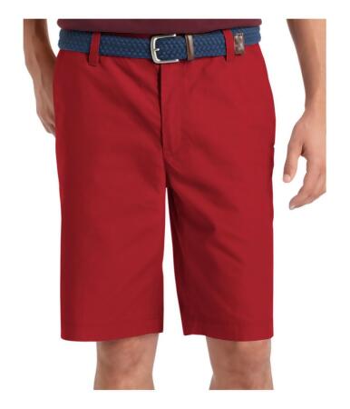 Izod Mens Flat Front Casual Chino Shorts - 30