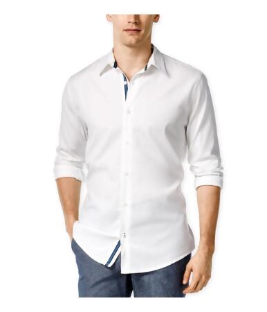 Ryan Seacrest Distinction Mens Rio Collection Oxford Button Up Shirt - 2XL