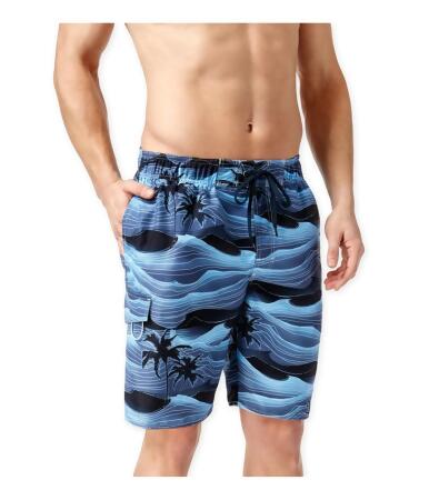 Newport Blue Mens Stormy Palms Swim Bottom Board Shorts - S