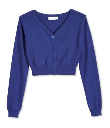 Bonnie Jean Girls Buttoned Crop Cardigan Sweater - L (16)