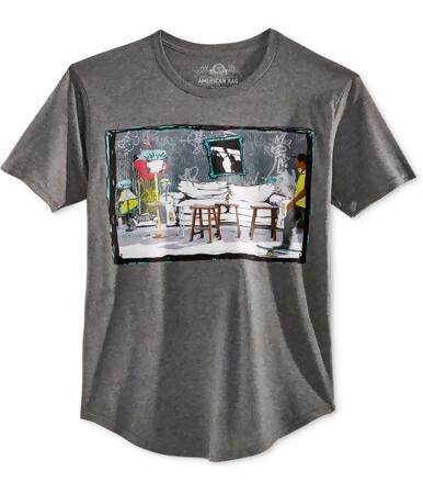 American Rag Mens Streets Of New York Graphic T-Shirt - M