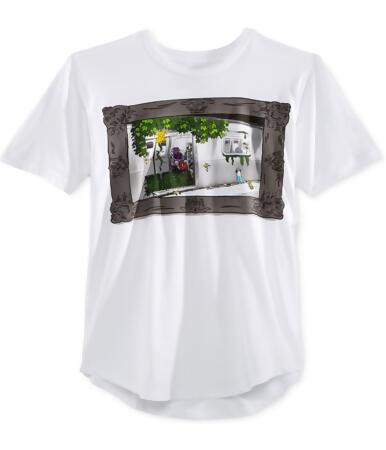 American Rag Mens Jungle Subway Graphic T-Shirt - M