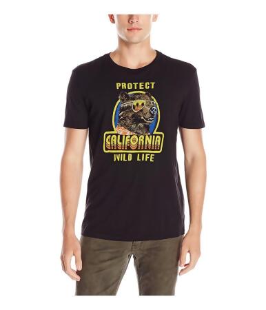 Lucky Brand Mens Wild Life Bear Graphic T-Shirt - M