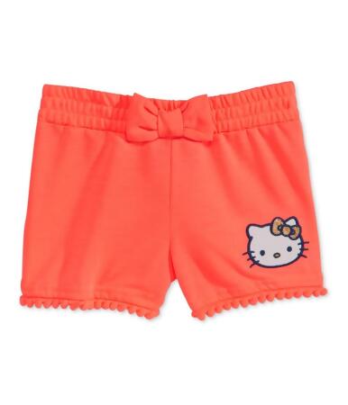 Evy Of California Girls Hello Kitty Pom-Pom Casual Walking Shorts - 3T