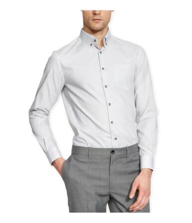 Kenneth Cole Mens Super Slim Fit Button Up Shirt - 2XL