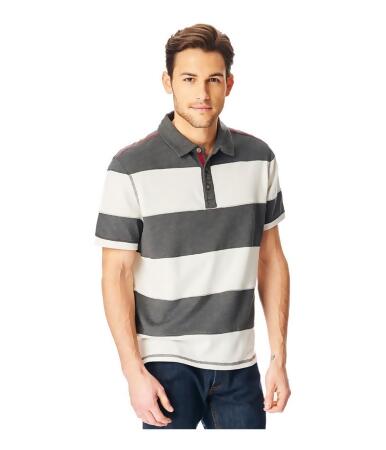 G.h. Bass Co. Mens Rugby Striped Rugby Polo Shirt - S